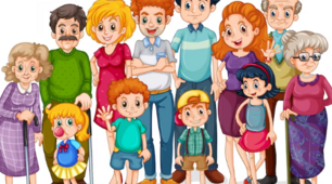 Контрольна робота з теми "Family and Friends"