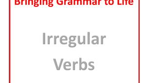 Дидактичний матеріал "Книжка-трансформер "Irregular Verbs""