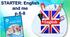 Презентація до першого уроку у 6 класі "Starter: English and me. p.6-8"