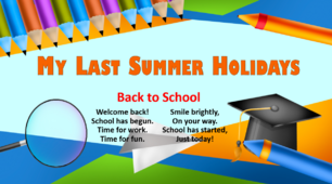 Lesson Plan and ppt "My Last Summer Holidays"