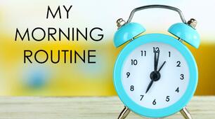 Презентація з англійської мови My morning