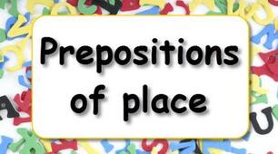 Презентація з англійської мови Prepositions of Place