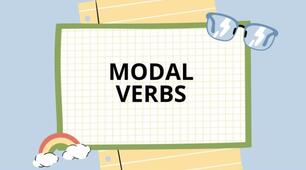 Презентація з англійської мови Modal verbs