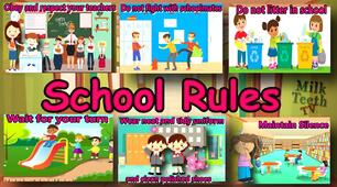 Презентація з англійської мови School Rules