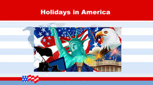 Презентація англійською мовою «Holidays in America» (Свята в Америці)