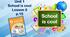 Презентація до уроку 5 в 5 класі "Unit 1. School is cool! Lesson 5  p.15"