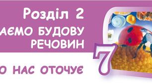  Що нас оточує            ("Пізнаємо природу", 5 клас)