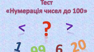 Нумерація чисел першої сотні