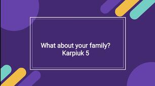 Karpiuk 5 (НУШ) Unit 2 Vocabulary and Grammar 