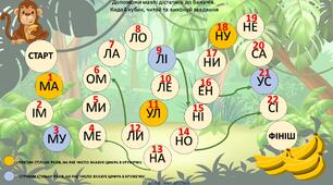 Гра для читання складів