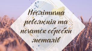 Робочий аркуш. § 9. "Неолітична революція та початок обробки металів" (за підручником Щупак І.Я. 2023)
