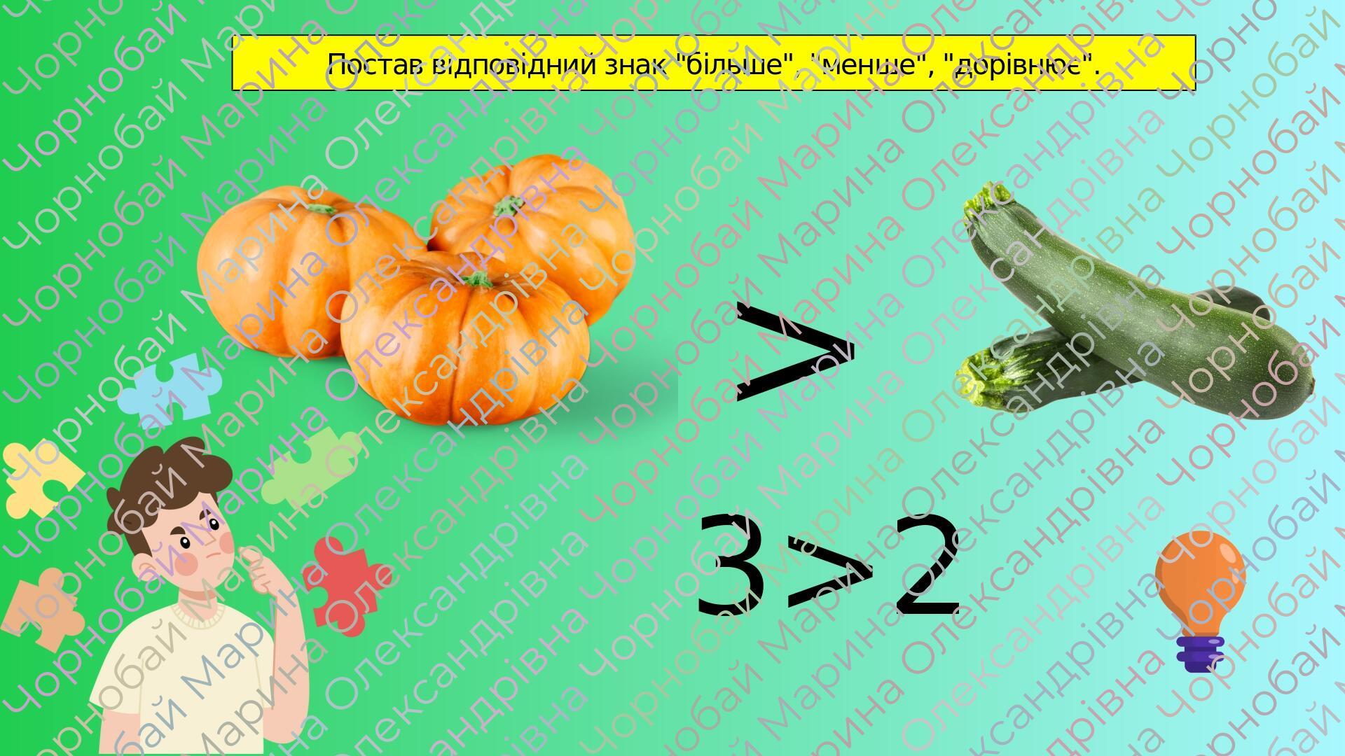 Презентація. Знаки «більше», «менше». Порівняння чисел. Нерівності ...