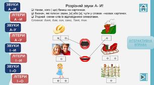 "Звуки, літери знаємо, їх розрізняємо! "(Диференціація голосних звуків та літер)