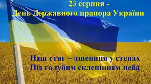 Розтяжка до Дня прапора України
