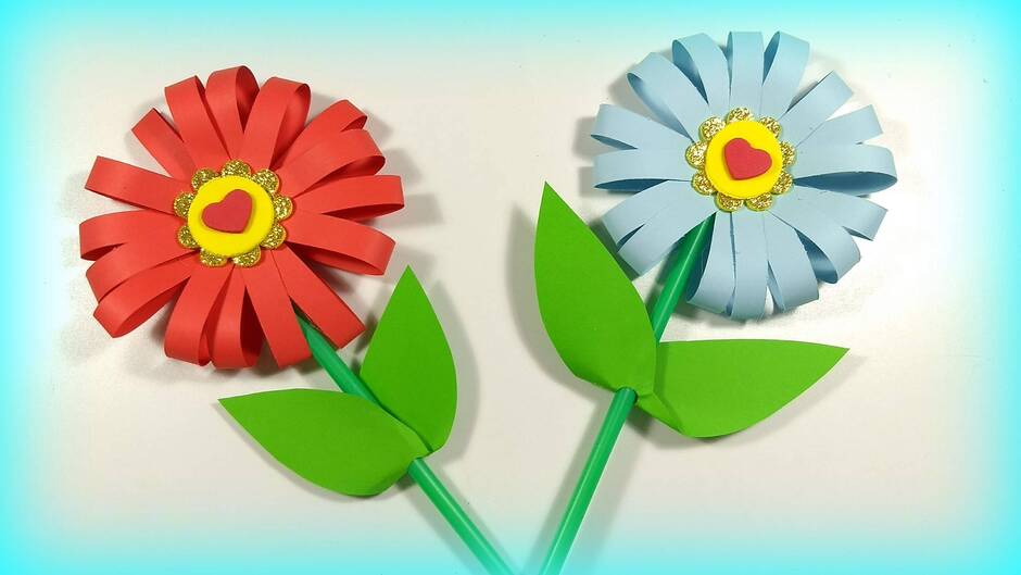 Квіти з паперу - різні техніки виконання. 30 ідей / Рукоділля
