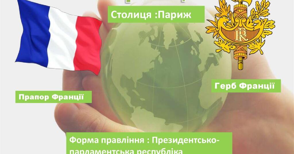 Французька Республіка (характеристика країни) | Інші методичні ...