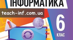 Календарно-тематичне планування з інфрматики  6 клас НУШ 1 година на тиждень
