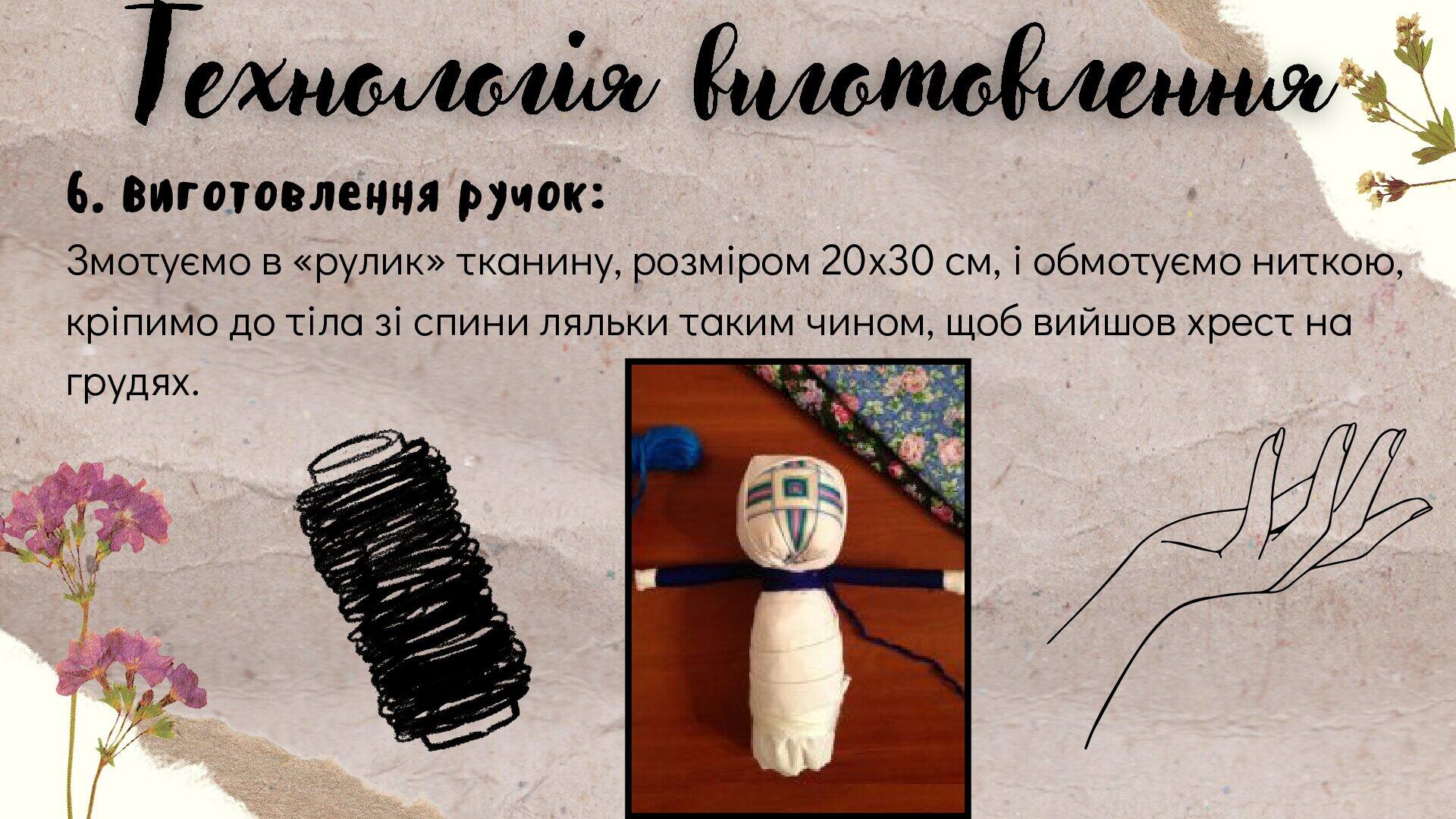 Презентація " Лялька- мотанка" | Презентація. Технології
