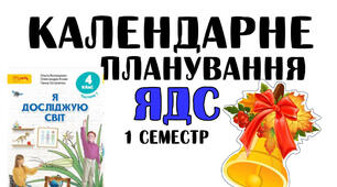 Календарно – тематичне планування інтегрованого курсу «Я досліджую світ» за підручником О. Волощенко, О. Козак, Г. Остапенко 4 клас