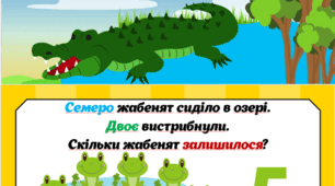 Презентації для уроків математики "Порівняння чисел" та "Задачі"