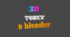 Практична робота "BLENDER. 3D. Моделювання 3D напису "