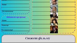 Картка-відгук на екранізацію твору
