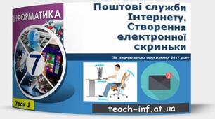 Електронне листування. Інструктаж з БЖД. Техніка безпеки при роботі в компꞌютерному класі. Поштова служба Інтернету. Електронна скринька.