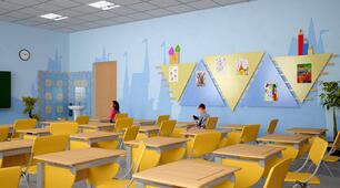 Презентація на тему "School rooms" (Шкільні кімнати)