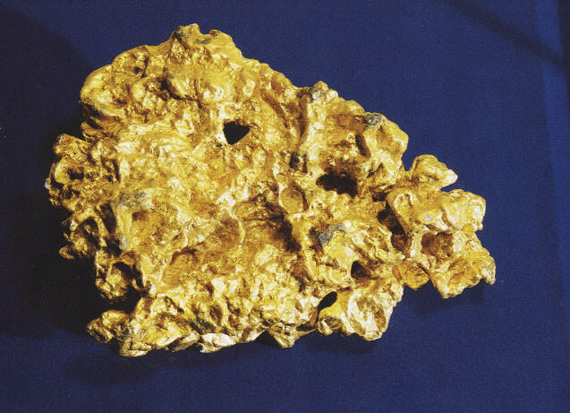 Modell eines Goldklumpens · Universitätssammlungen in Deutschland
