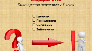 Інтерактивний тест у PowerPoint з української мови для 7 класу на тему "Повторення вивченого у 6 класі"