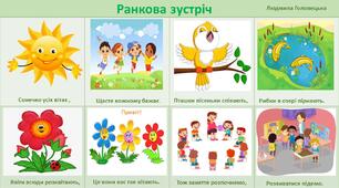 Мнемотаблиця .Ранкова зустріч 6