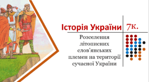 Презентація.Розселення літописних слов’янських племен на території сучасної України