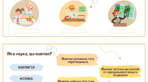 Робочий аркуш "Природничі науки"