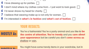 1.1 Clothes and accessories: new words