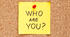 3. Who are you? People around you