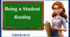 Презентація " Being a Student. Reading "