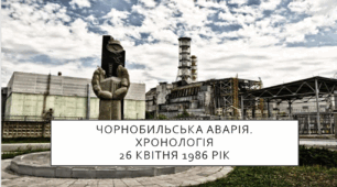 Хронологія аварії на Чорнобильській АЕС