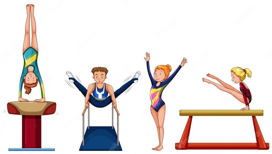 Gymnastics Cartoon Images - Free Download on Freepik