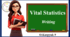 Презентація " Vital Statistics. Writing"