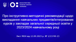 Інструктивно-методичні рекомендації. Початкова освіта. 2023-2024 н.р. Презентація