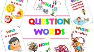 QUESTION WORDS (Питальні слова)