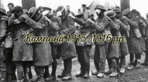 Кампанії 1915-1916 рр.