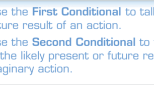 0.6 First and Second Conditional