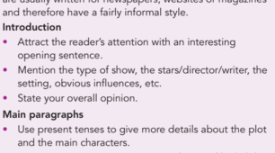 6.8 A review of a TV series