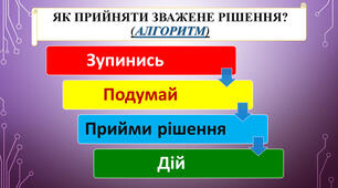 Алгоритм прийняття зважених рішень.
