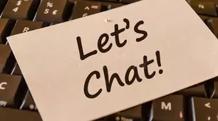 6. Let’s chat about…