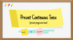 Граматичні вправи Present Continuous