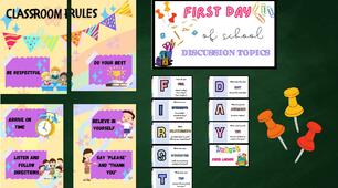 Classroom rules and topic discussions