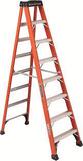 Louisville Ladder 8 ft Fiberglass Step Ladder, Orange - Stepladders - Amazon.com