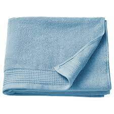 VINARN Bath towel, blue, 70x140 cm - IKEA